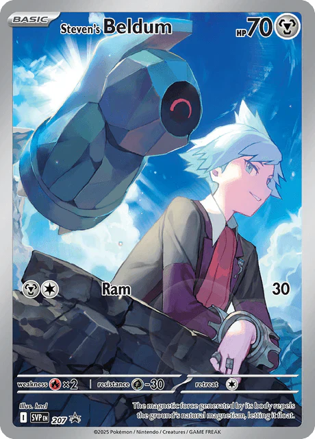 Steven's Beldum (207) Holofoil - Black Star Promos