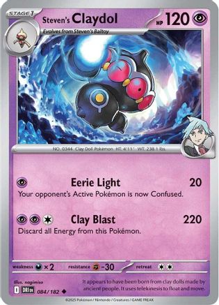 Steven's Claydol (84) - Destined Rivals