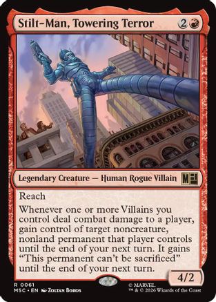 Stilt-Man, Towering Terror (061) - Commander: Marvel Super Heroes