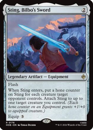 Sting, Bilbo's Sword (178) Foil - The Hobbit