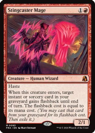 Stingcaster Mage (093) Foil - Reality Fracture