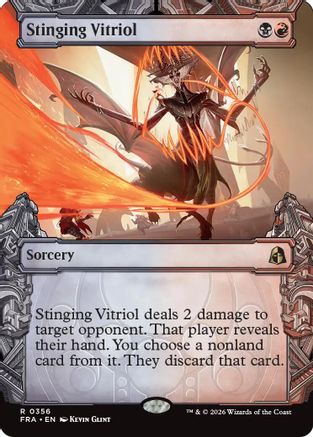 Stinging Vitriol (Sculptor's Stronghold Showcase) (356) Foil - Reality Fracture