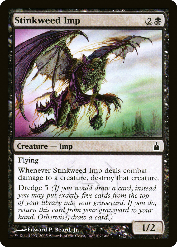 Stinkweed Imp (107) Foil - Ravnica: City of Guilds