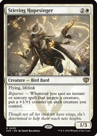 Stirring Hopesinger (Promo Pack) (035) - Secrets of Strixhaven