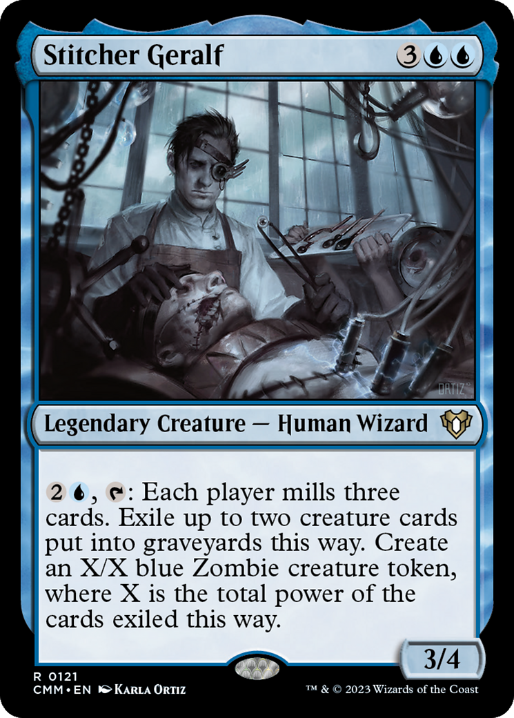 Stitcher Geralf (121) - Commander Masters