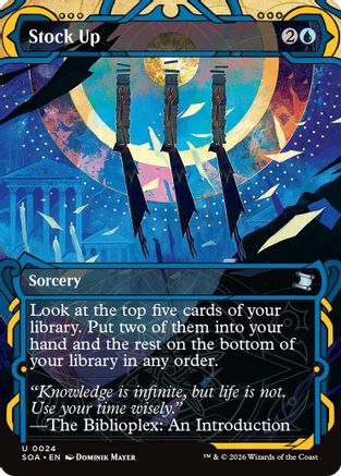 Stock Up (024) Foil - Secrets of Strixhaven: Mystical Archive