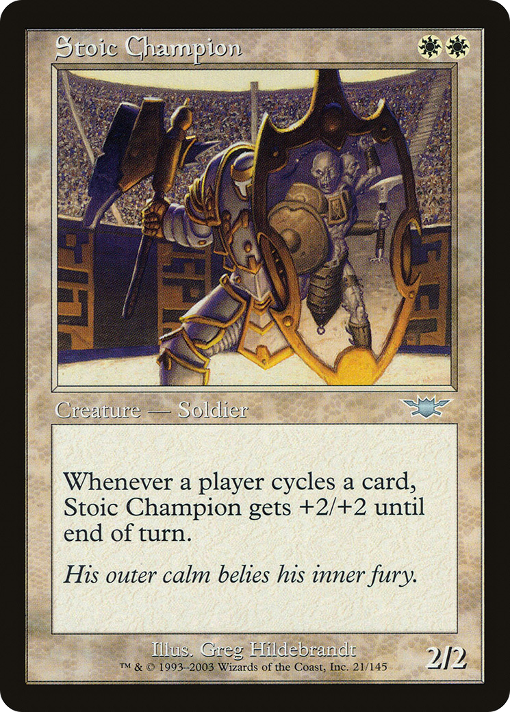 Stoic Champion (021) - Legions