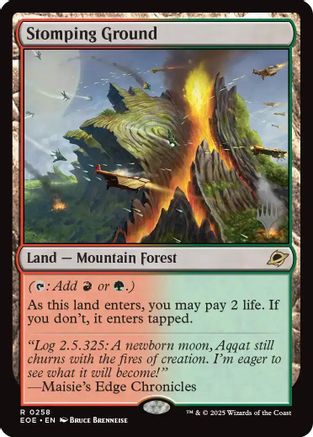 Stomping Ground (Promo Pack) (258) Foil - Edge of Eternities