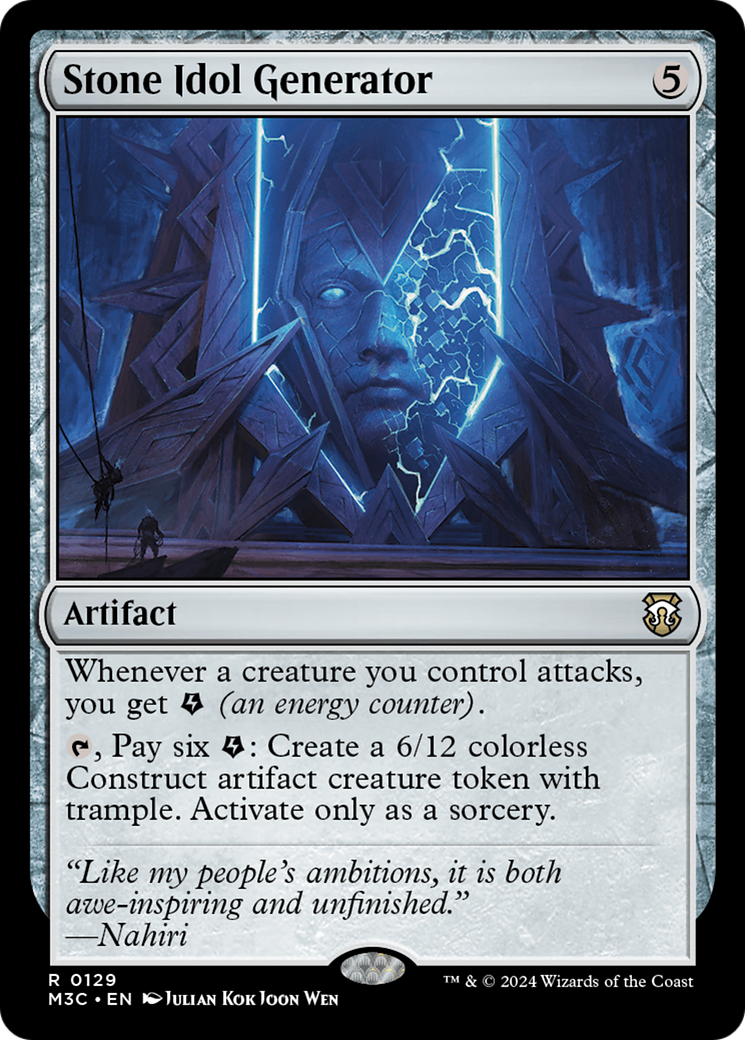 Stone Idol Generator (129) - Commander: Modern Horizons 3