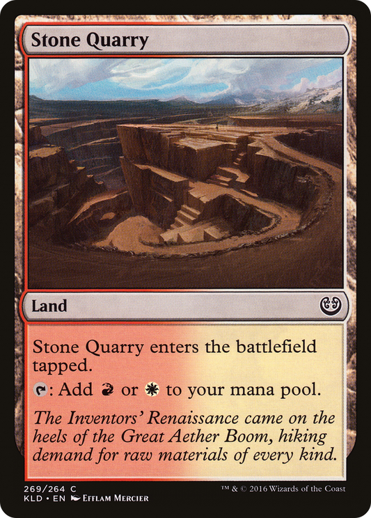 Stone Quarry (269) - Kaladesh