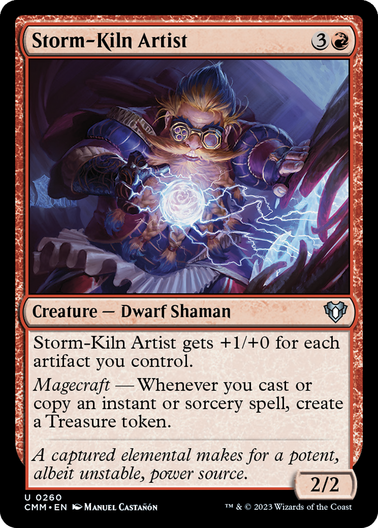 Storm-Kiln Artist (260) - Commander Masters