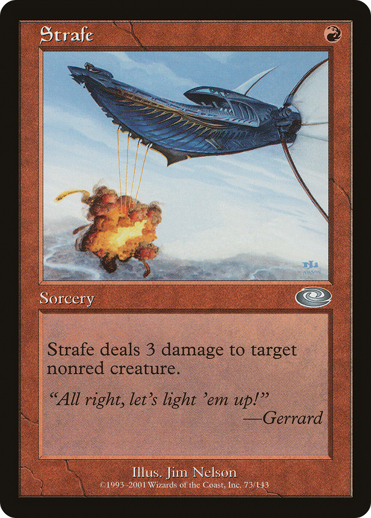 Strafe (073) Foil - Planeshift