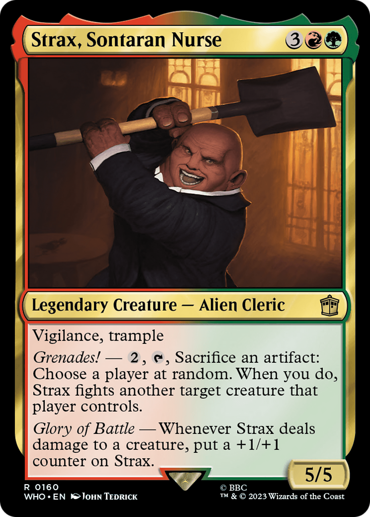 Strax, Sontaran Nurse (160) Foil - Doctor Who