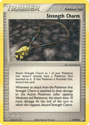 Strength Charm (74) Reverse Holofoil - Team Magma vs Team Aqua