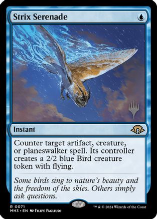 Strix Serenade (Promo Pack) (071) Foil - Secrets of Strixhaven