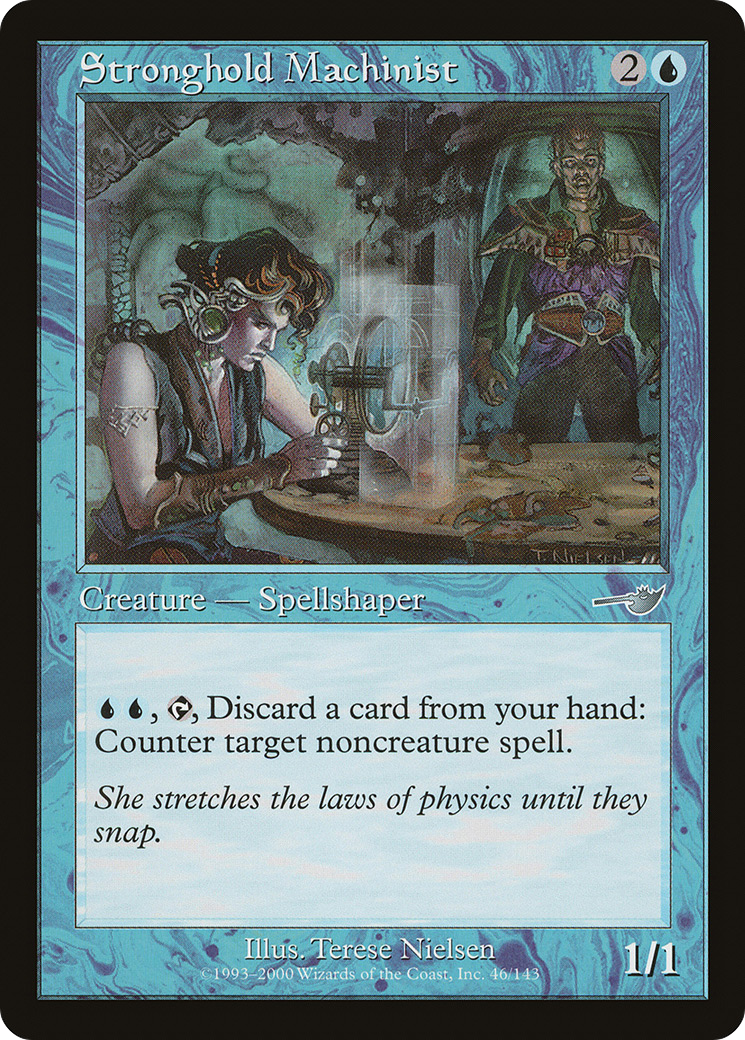 Stronghold Machinist (046) Foil - Nemesis