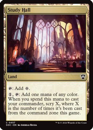 Study Hall (407) - Commander: Secrets of Strixhaven