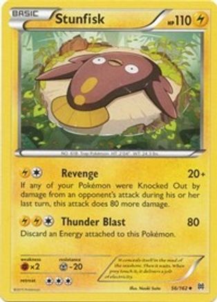 Stunfisk (56) Reverse Holofoil - BREAKthrough