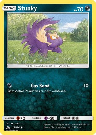 Stunky (75) Reverse Holofoil - Ultra Prism