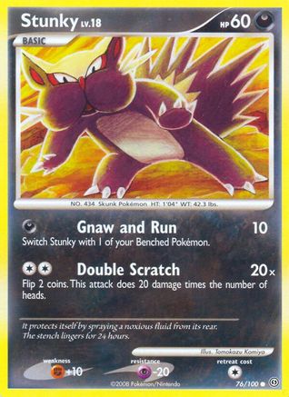 Stunky (76) Reverse Holofoil - Stormfront