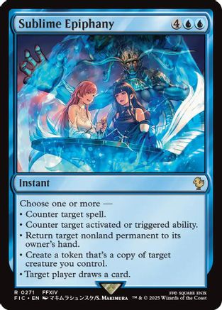 Sublime Epiphany (271) Surge Foil - Commander: FINAL FANTASY