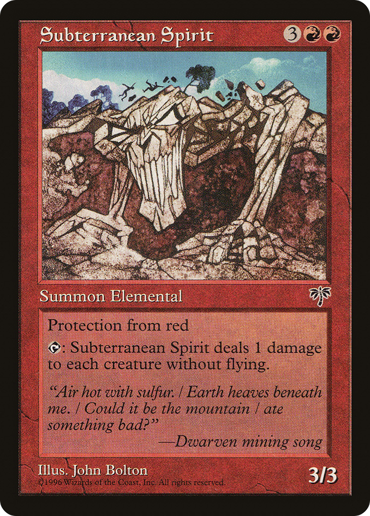 Subterranean Spirit - Mirage