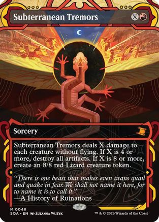 Subterranean Tremors (048) Foil - Secrets of Strixhaven: Mystical Archive