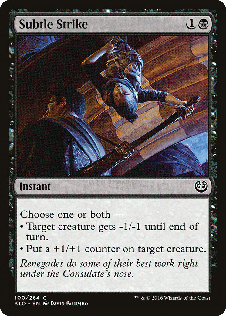 Subtle Strike (100) Foil - Kaladesh