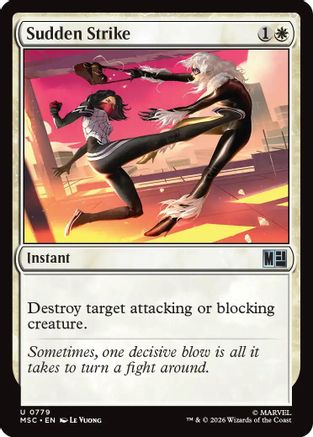 Sudden Strike (779) - Commander: Marvel Super Heroes