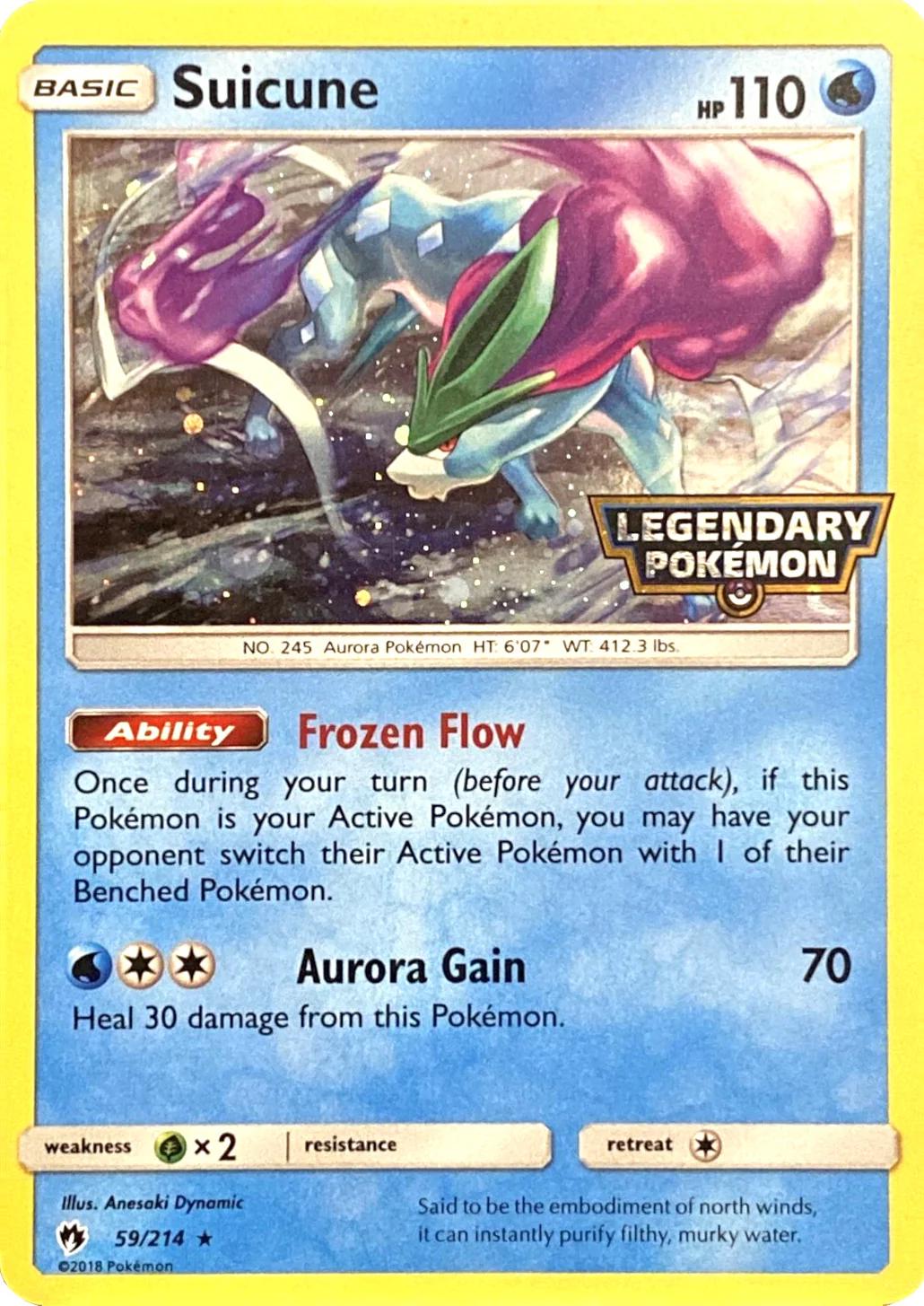 Suicune (Stamped) (59) Holofoil - Miscellaneous Cards & Products