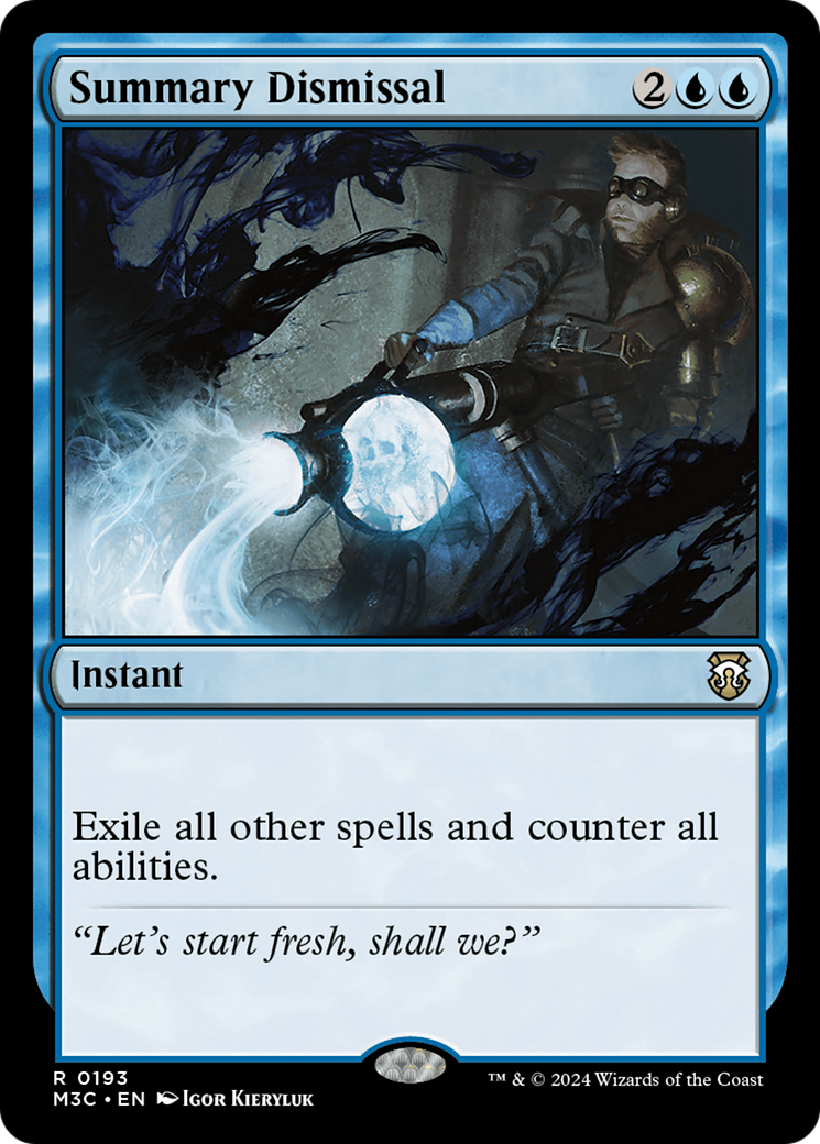 Summary Dismissal (193) - Commander: Modern Horizons 3
