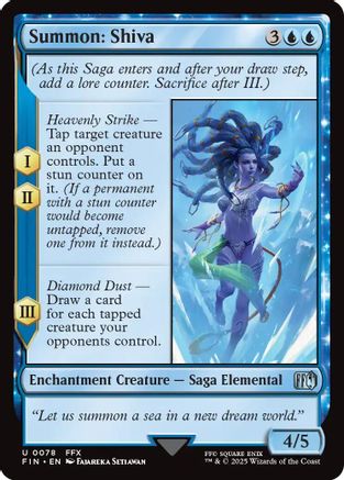 Summon: Shiva (078) - FINAL FANTASY