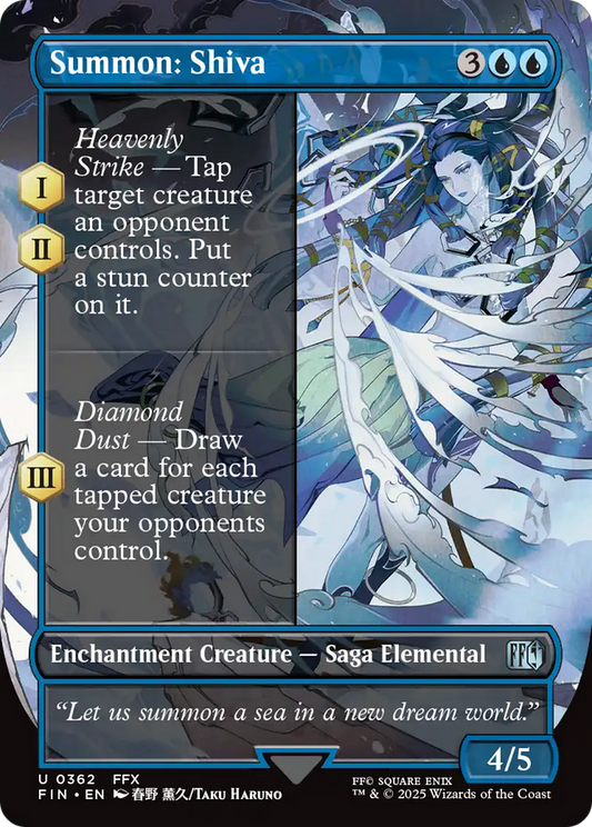Summon: Shiva (Borderless) (362) - FINAL FANTASY