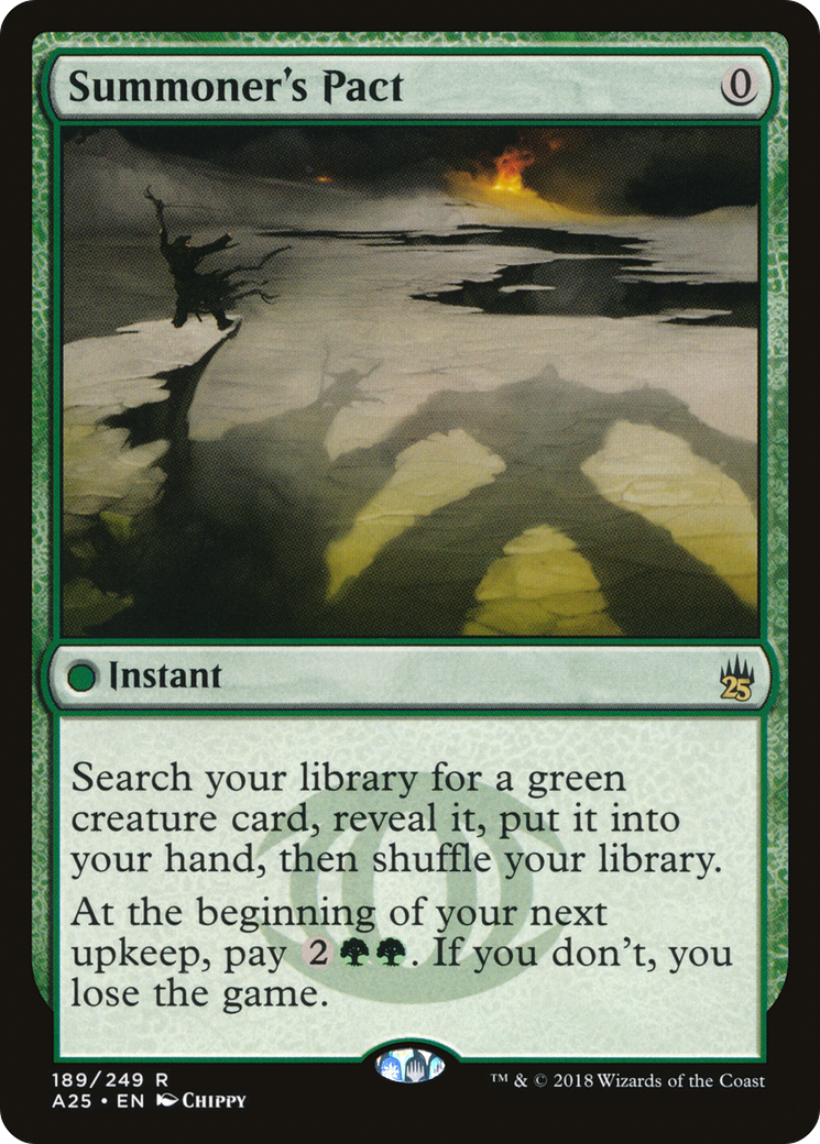 Summoner's Pact (189) Foil - Masters 25