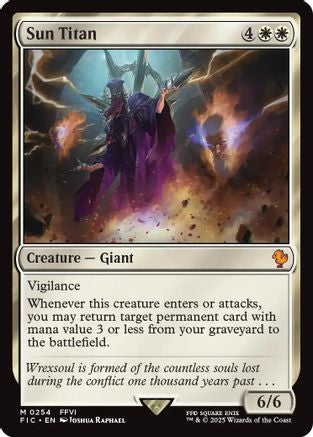 Sun Titan (254) Surge Foil - Commander: FINAL FANTASY