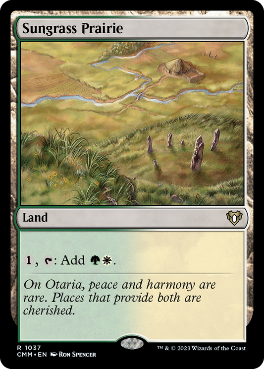 Sungrass Prairie (1037) - Commander Masters
