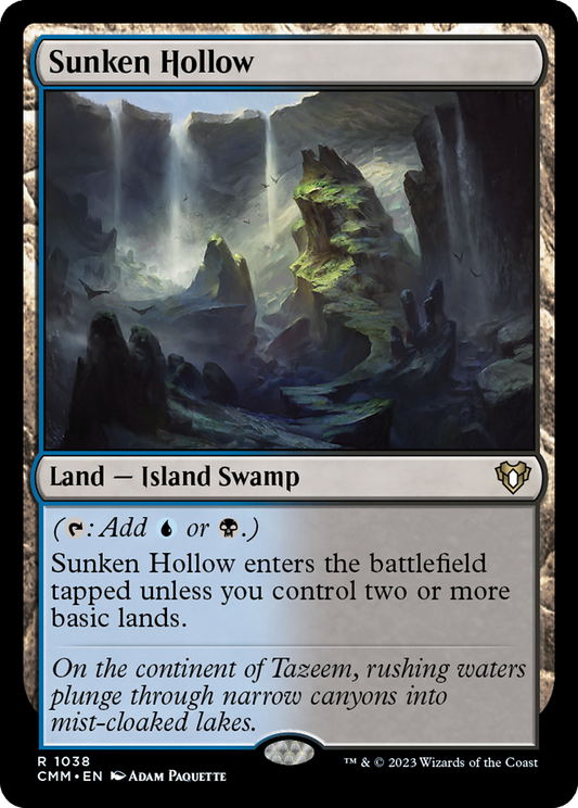 Sunken Hollow (1038) - Commander Masters
