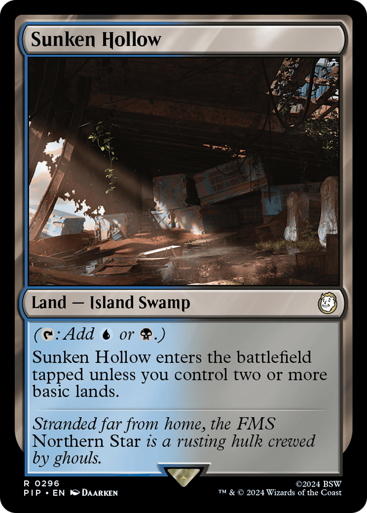 Sunken Hollow (296) Foil - Fallout