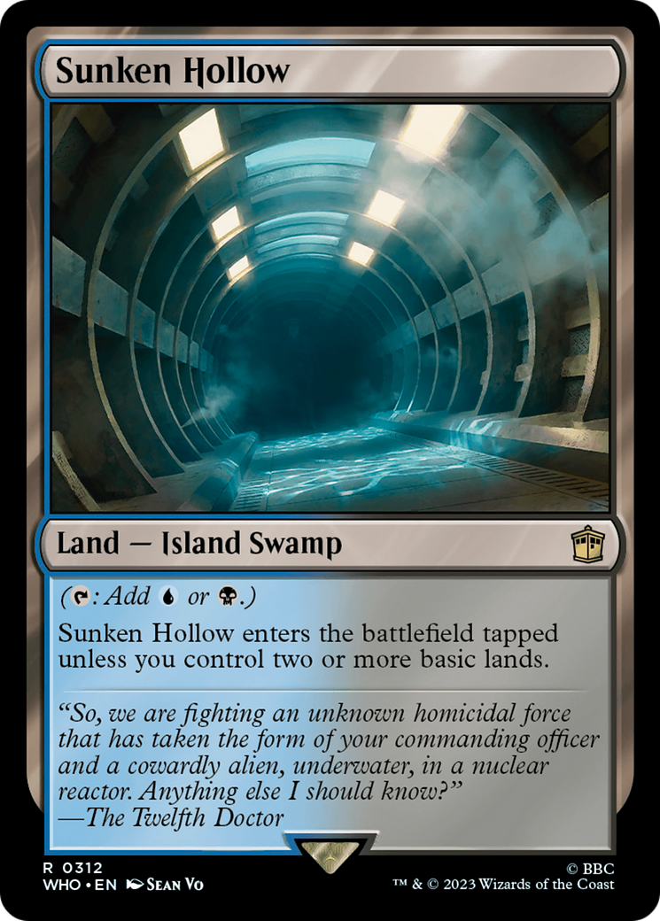 Sunken Hollow (312) Foil - Doctor Who