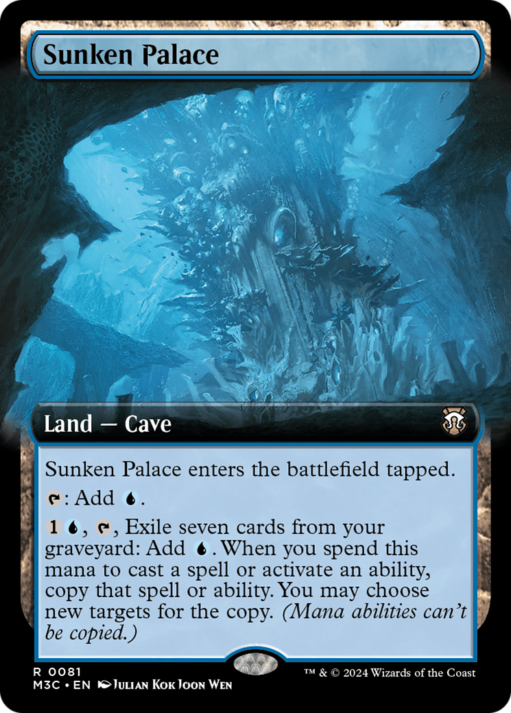 Sunken Palace (Extended Art) (081) - Commander: Modern Horizons 3
