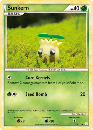Sunkern (85) Reverse Holofoil - HeartGold & SoulSilver