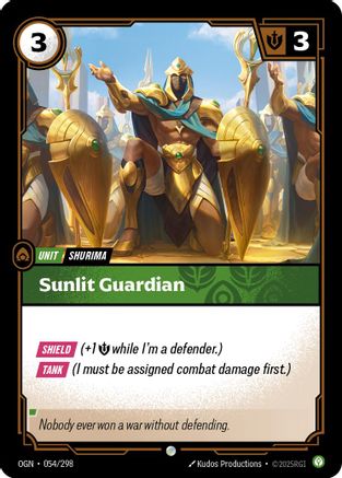 Sunlit Guardian (054) - Origins