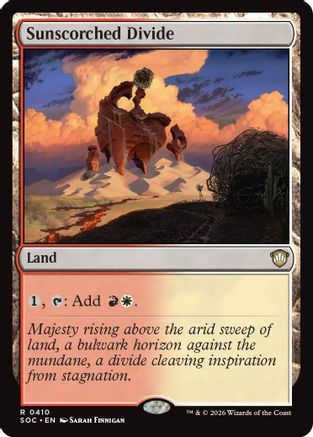 Sunscorched Divide (410) - Commander: Secrets of Strixhaven