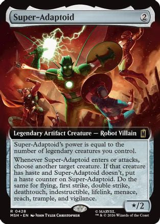 Super-Adaptoid (Extended Art) (428) Foil - Marvel Super Heroes
