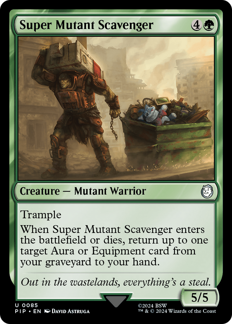 Super Mutant Scavenger (085) Foil - Fallout
