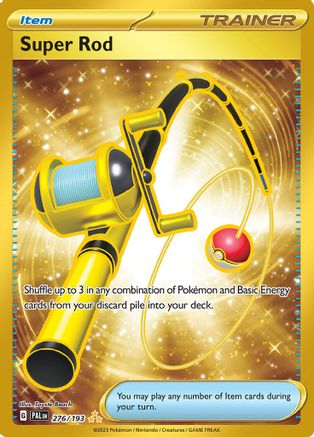 Super Rod (Gold) (276) Holofoil - Paldea Evolved