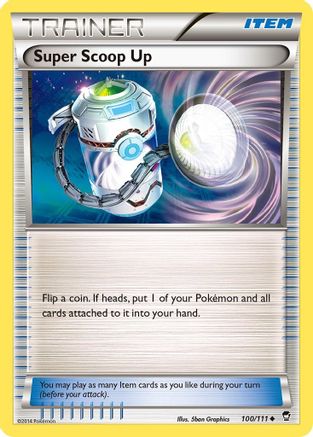Super Scoop Up (100) Reverse Holofoil - Furious Fists