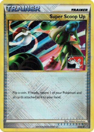 Super Scoop Up (League Promo) (83) Reverse Holofoil - Unleashed