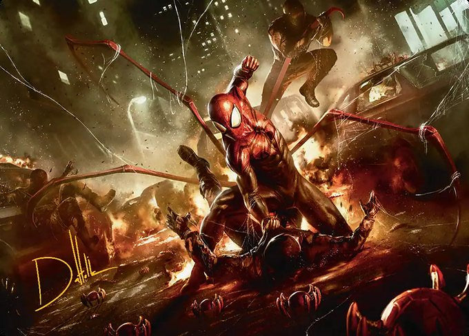 Superior Spider-Man (032s) Gold-Stamped - Art Series: Marvel's Spider-Man