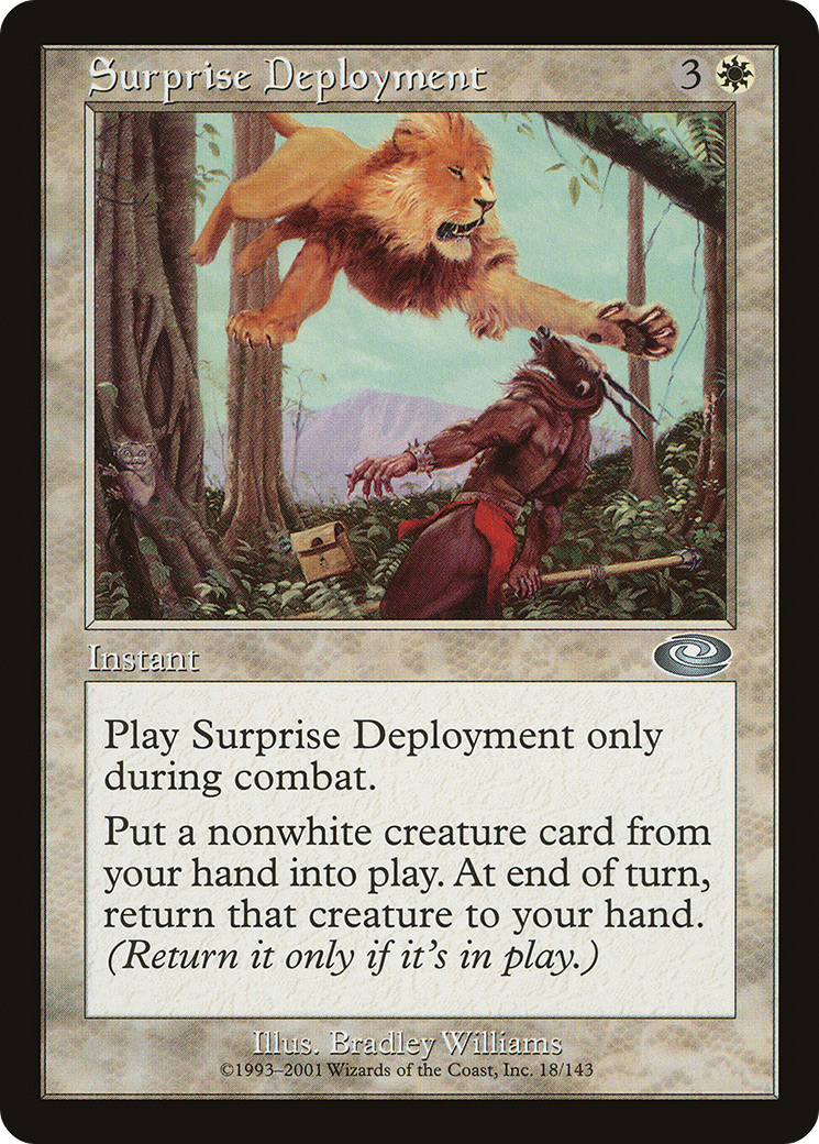 Surprise Deployment (018) Foil - Planeshift